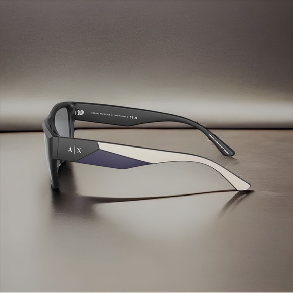 AlX Armani Exchange l Sunglasses Set Sunglasses l Case l Care Kit l New - Picture 5 of 9